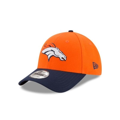 Orange Denver Broncos Hat - New Era NFL NFL The League 9FORTY Adjustable Caps USA0938617